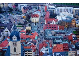 Wolfgang Teuber  "Blick vom Jentower"
