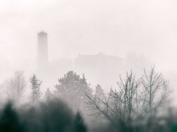 Wolfgang Seidel "Fuchsturm im Nebel"